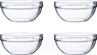 Набор салатников Luminarc Stackable J0053/4 (4шт)