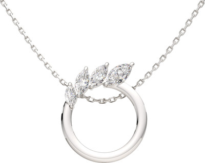 Колье из серебра ZORKA 0550115 (45см, с фианитами)