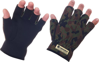Перчатки для охоты и рыбалки Higashi Antey Camo HF L / 05910_433