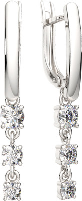 Серьги из серебра ZORKA 0310960.ZZ (с фианитами)