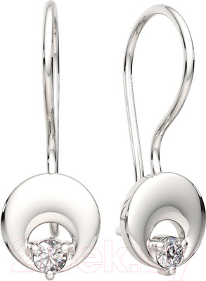 Серьги из серебра ZORKA 0310948 (с фианитами)