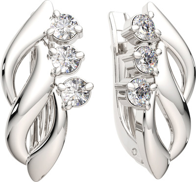 Серьги из серебра ZORKA 0310883.ZZ (с фианитами)