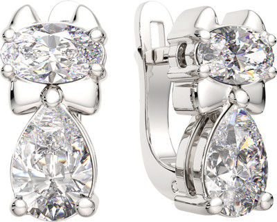 Серьги из серебра ZORKA 03101340 (с фианитами)