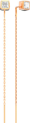 Серьги из розового золота ZORKA 310909.9K.R (с фианитами)
