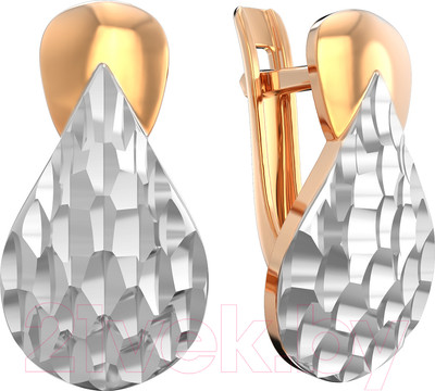 Серьги из розового золота ZORKA 300232.9K.R