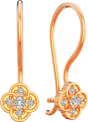 Серьги из розового золота ZORKA 310864.14K.R (с фианитами)