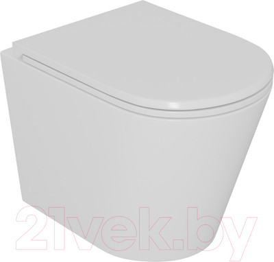 Унитаз подвесной D&K Venice DT1026016 (белый, сиденье микролифт)