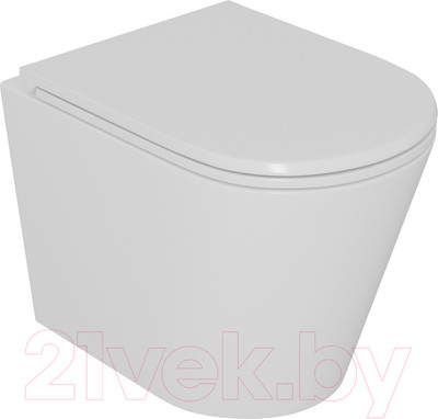 Унитаз подвесной D&K Venice DT1026516 (белый, сиденье микролифт)