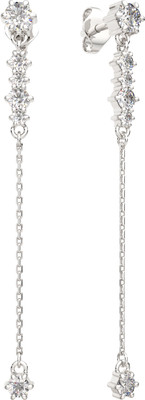 Серьги из серебра ZORKA 03101225.ZZ (с фианитами)