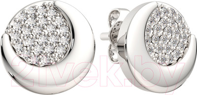 Серьги из серебра ZORKA 03101105.ZZ (с фианитами)