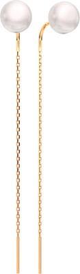 Серьги из розового золота ZORKA 310673.9K.R.SP (с жемчугом)