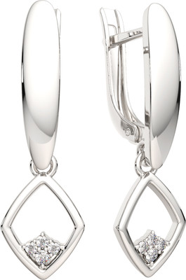 Серьги из серебра ZORKA 0310912.ZZ (с фианитами)