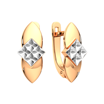 Серьги из розового золота ZORKA 300328.14K.R.ZZ