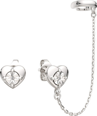 Серьги из серебра ZORKA 03D0100 (с бриллиантами)