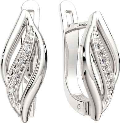 Серьги из серебра ZORKA 0310194 (с фианитами)