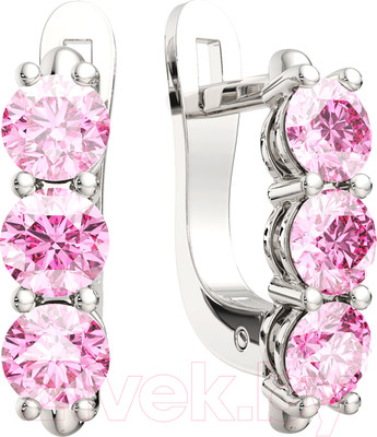 Серьги из серебра ZORKA 0310065/р (с фианитами)