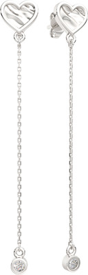 Серьги из серебра ZORKA 03101134 (с фианитами)