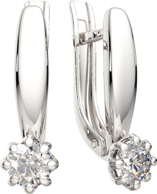 Серьги из серебра ZORKA 0310723.ZZ (с фианитами)