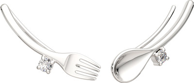 Серьги из серебра ZORKA 03101112 (с фианитами)