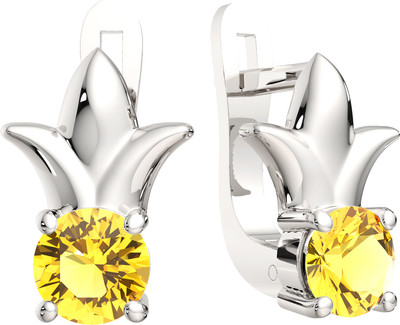 Серьги из серебра ZORKA 0310063/ж (с фианитами)