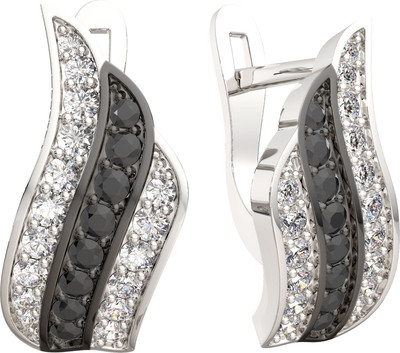 Серьги из серебра ZORKA 0310138 (с фианитами)