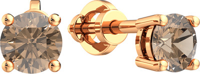 Серьги из розового золота ZORKA 3S90130.14K.R (с раухтопазами)