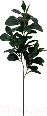 Искусственное растение Артфлора Ветка Магнолия мелкий лист Зеленая / 112004