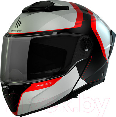 Мотошлем MT Helmets Atom 2 SV Emalla B0 (M, матовый)