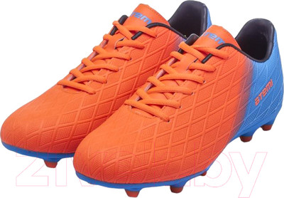 Бутсы футбольные Atemi Msr Kids SBA- 005 (р-р 34, оранжевый/голубой)