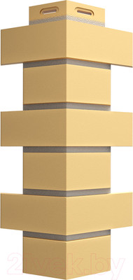 Угол для фасадной панели Docke Standard Флемиш PFUL-1167 (желтый)