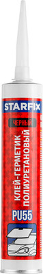 Герметик полиуретановый Starfix PU55 SM-97631-1 (300мл, черный)