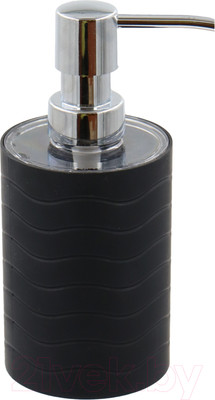 Дозатор для жидкого мыла Bisk Lines 08476 (черный матовый)