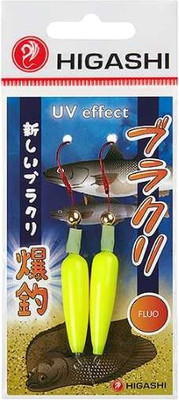 Блесна Higashi Burakuri #12 Fluo yellow 10гр / 01319_362