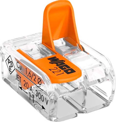 Набор клемм Wago 221-412 / 07-5161-20 (20шт)