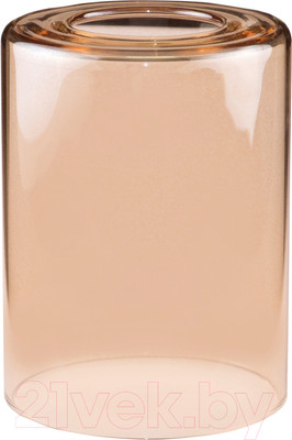 Плафон Элетех 34-090-в42/h120 Цилиндр (янтарь)