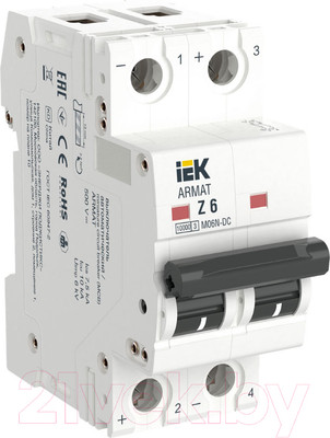 Выключатель автоматический IEK AR-M06N-2-Z006DC