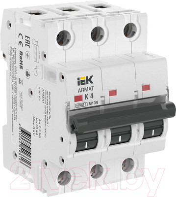 Выключатель автоматический IEK AR-M10N-3-K004