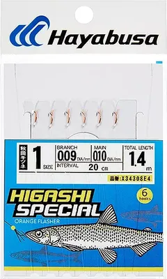 Комплект оснастки для приманки Hayabusa Sabiki E4 #1 / 01816