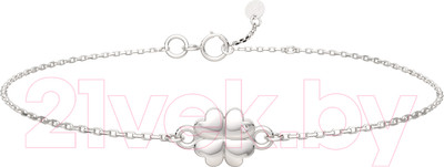 Браслет из серебра ZORKA 06D0128.ZZ (17см, с бриллиантом)