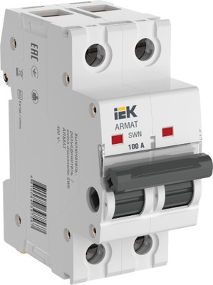 Выключатель-разъединитель IEK SWN 2P 100А / AR-SWN-2-100