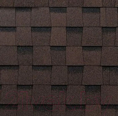 Черепица Технониколь Shinglas Фазенда Коричневый / 4D4X21-0712RUS