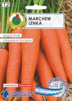 Семена PNOS Морковь Ленка на ленте с гидрогелем (6м)