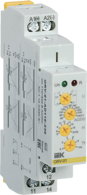 Реле напряжения IEK ORV-01-AD110-240