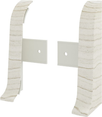 Заглушка для плинтуса Sanrelia SanFlex 503 Ясень (2шт)