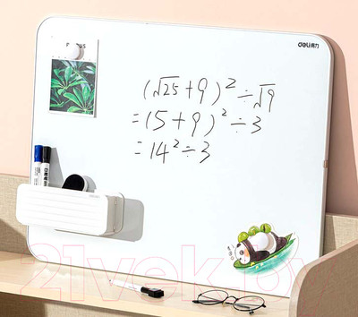 Магнитно-маркерная доска Deli 50026 (60x90см)