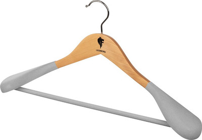 Деревянная вешалка-плечики Leonord 107884 (светлое дерево)