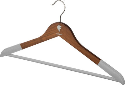 Деревянная вешалка-плечики Leonord 107907 (темно-коричневый)
