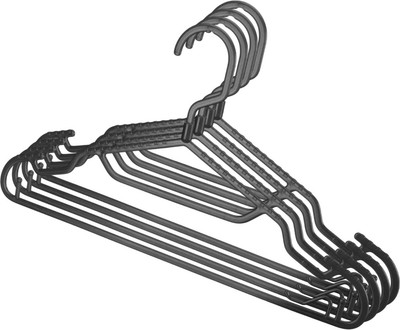 Набор пластиковых вешалок-плечиков Econova Slim / 434295513 (черный)