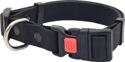 Ошейник КАСКАД Из биотана с фастексом / 30120401-07 (матовый, черный)