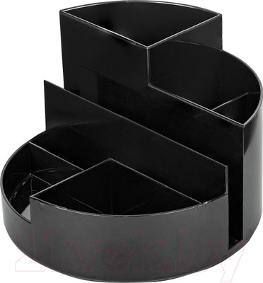 Органайзер настольный Brauberg Round / 238101 (серый)